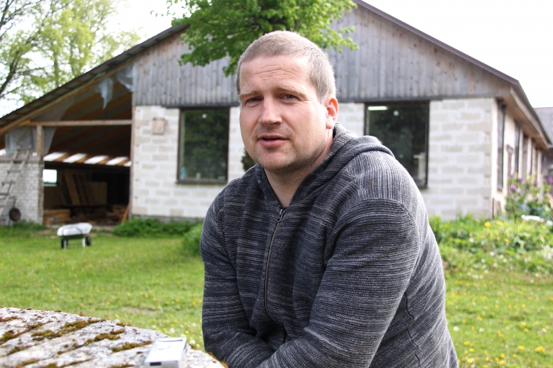 Dzintars Pūpoliņš – galdniecības uzņēmuma “Kokkalēji” īpašnieks